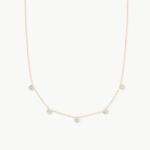 Kendra scott 14k Shannon yellow gold necklace